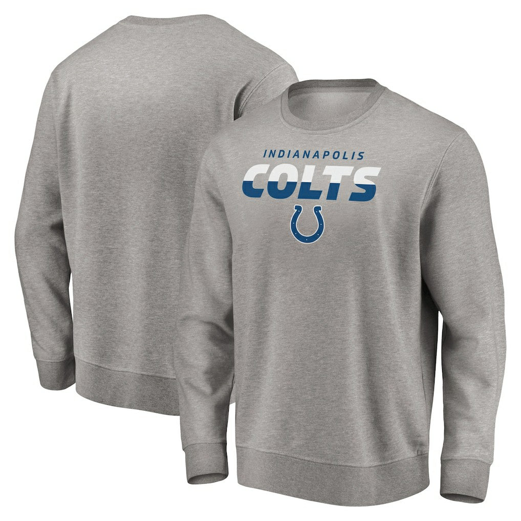 Indianapolis Colts Elevate Play Pullover Sweatshirt Gray - NFL
