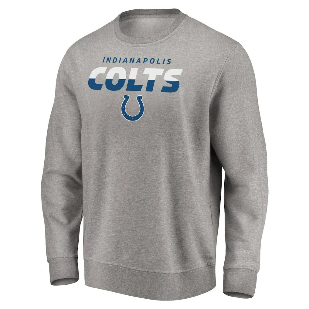 Indianapolis Colts Elevate Play Pullover Sweatshirt Gray - NFL