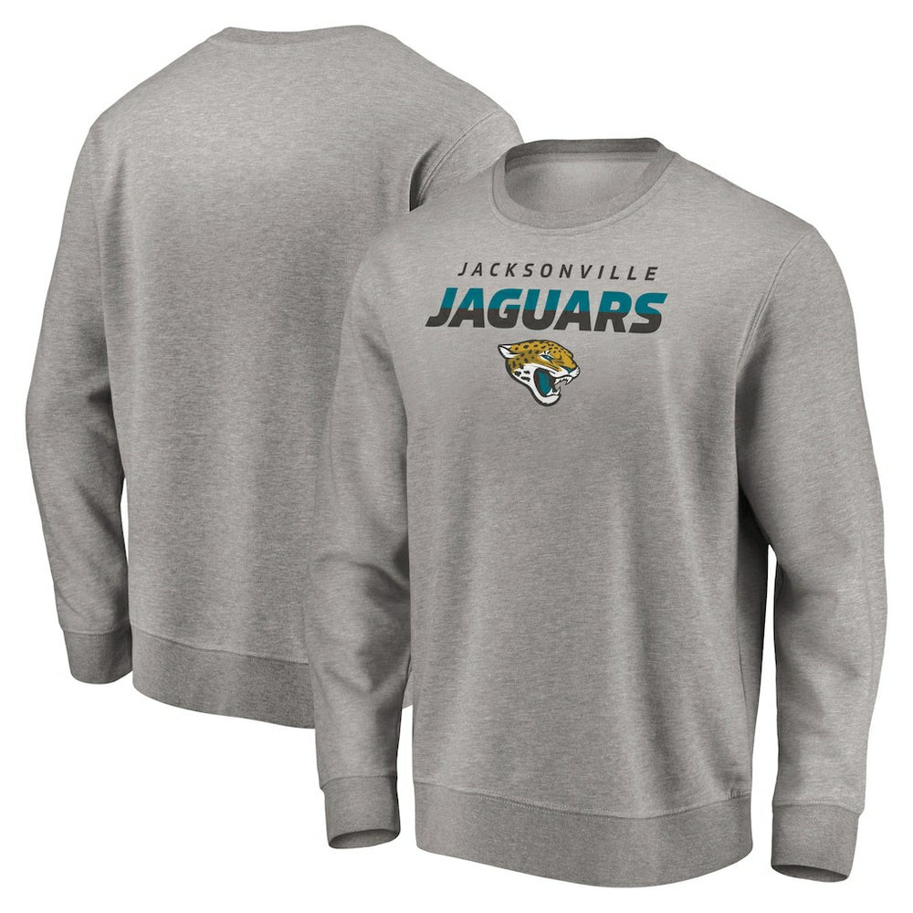 Jacksonville Jaguars Elevate Play Pullover Sweatshirt Gray - NFL