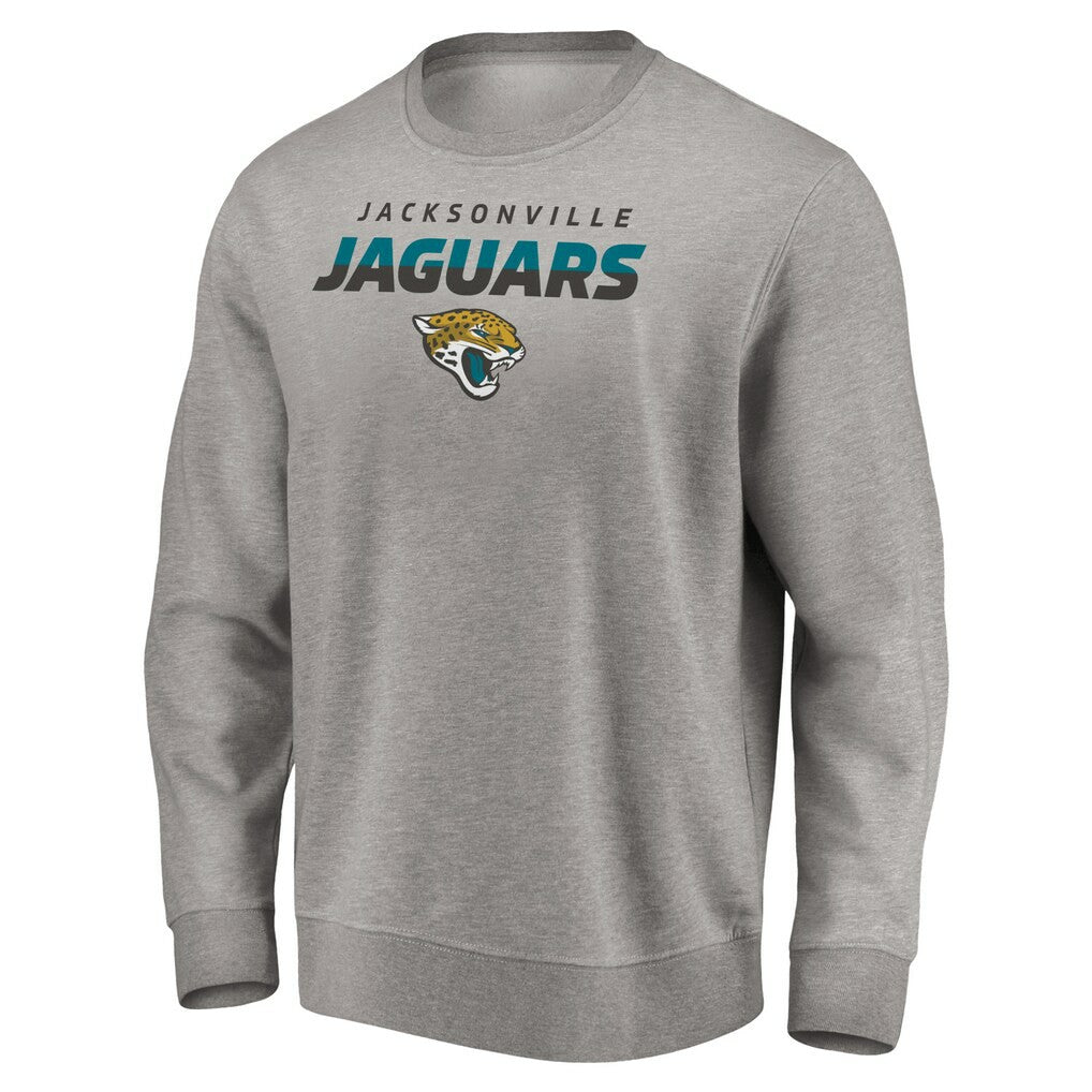 Jacksonville Jaguars Elevate Play Pullover Sweatshirt Gray - NFL
