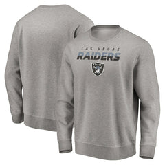 Las Vegas Raiders Elevate Play Pullover Sweatshirt Gray - NFL