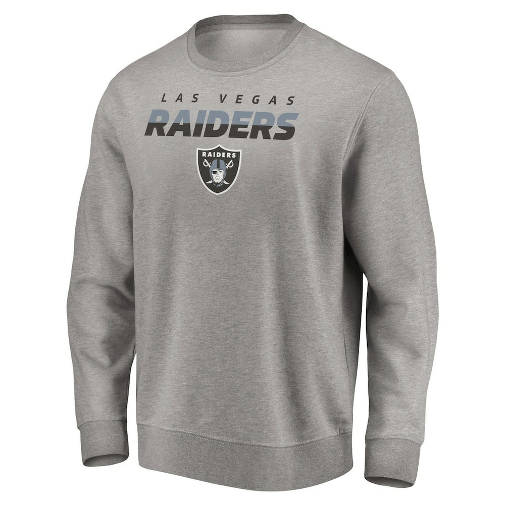 Las Vegas Raiders Elevate Play Pullover Sweatshirt Gray - NFL