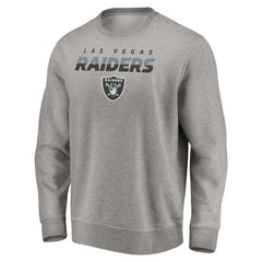Las Vegas Raiders Elevate Play Pullover Sweatshirt Gray - NFL