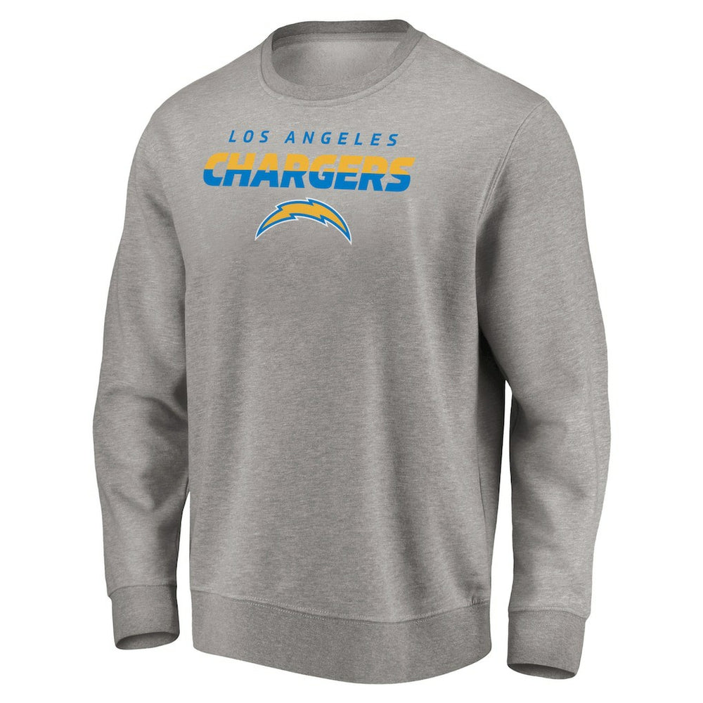 Los Angeles Chargers Elevate Play Pullover Sweatshirt Gray - NFL