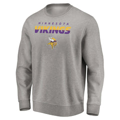 Minnesota Vikings Elevate Play Pullover Sweatshirt Gray - NFL