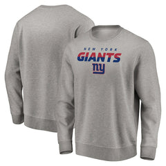 New York Giants Elevate Play Pullover Sweatshirt Gray - NFL