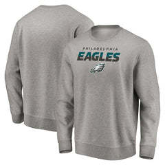 Philadelphia Eagles Elevate Play Pullover Sweatshirt Gray - NFL