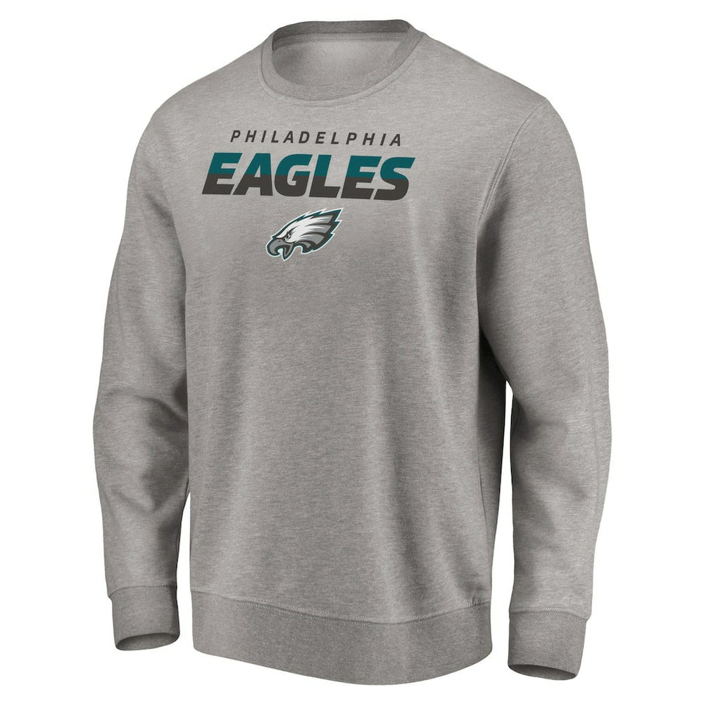 Philadelphia Eagles Elevate Play Pullover Sweatshirt Gray - NFL
