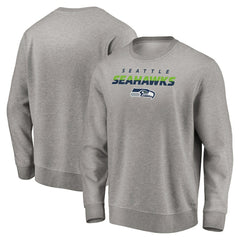 Seattle Seahawks Elevate Play Pullover Sweatshirt Gray - NFL