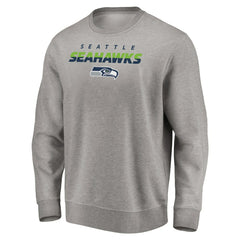 Seattle Seahawks Elevate Play Pullover Sweatshirt Gray - NFL