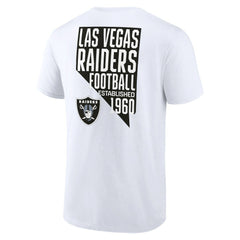 Las Vegas Raiders Hot Shot T-Shirt White - NFL