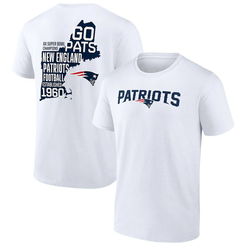 New England Patriots Hot Shot T-Shirt White - NFL