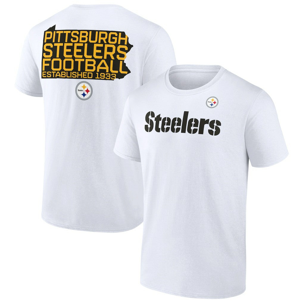 Pittsburgh Steelers Hot Shot T-Shirt White - NFL
