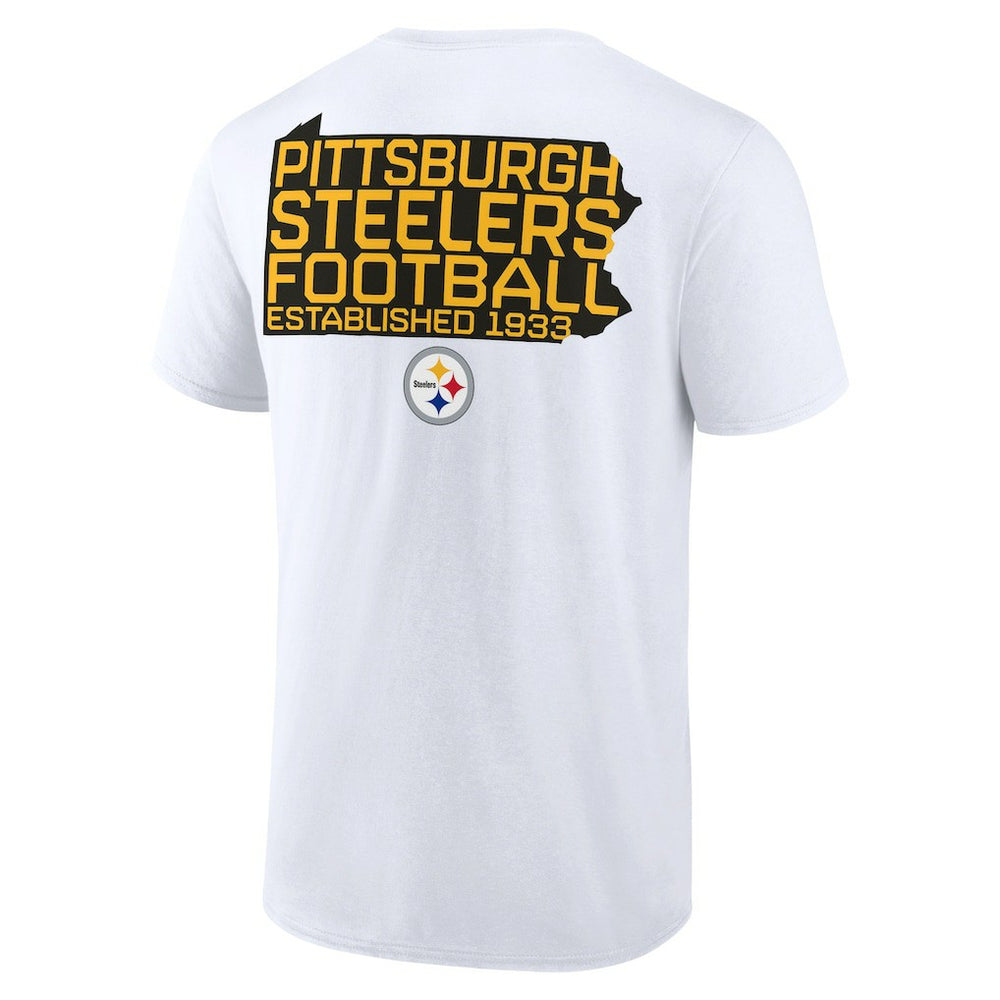 Pittsburgh Steelers Hot Shot T-Shirt White - NFL