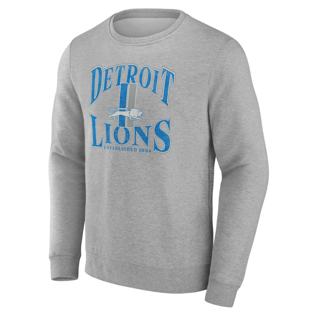 Detroit Lions Playability Pullover Sweatshirt Gray - NFL