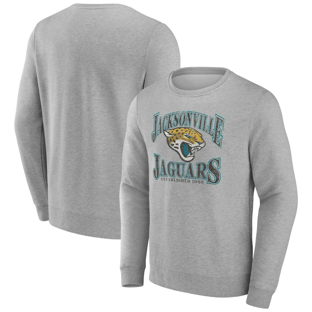 Jacksonville Jaguars Playability Pullover Sweatshirt Gray - NFL