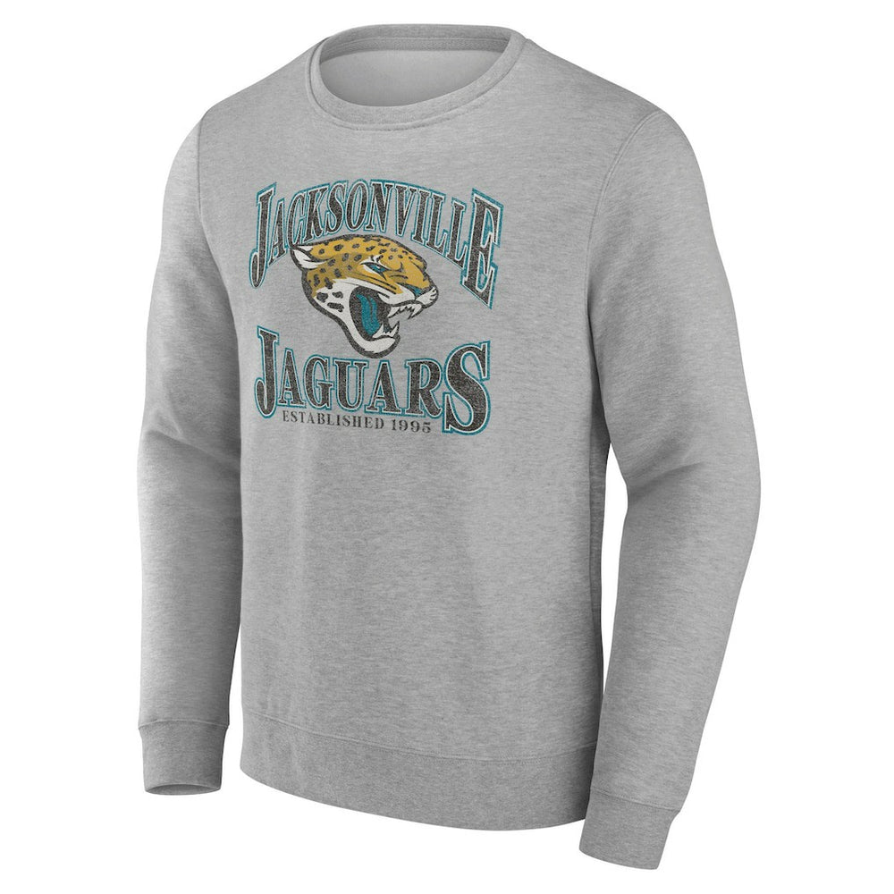 Jacksonville Jaguars Playability Pullover Sweatshirt Gray - NFL
