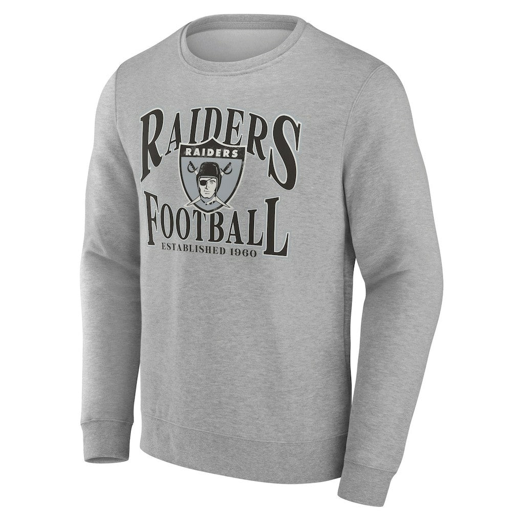 Las Vegas Raiders Playability Pullover Sweatshirt Gray - NFL