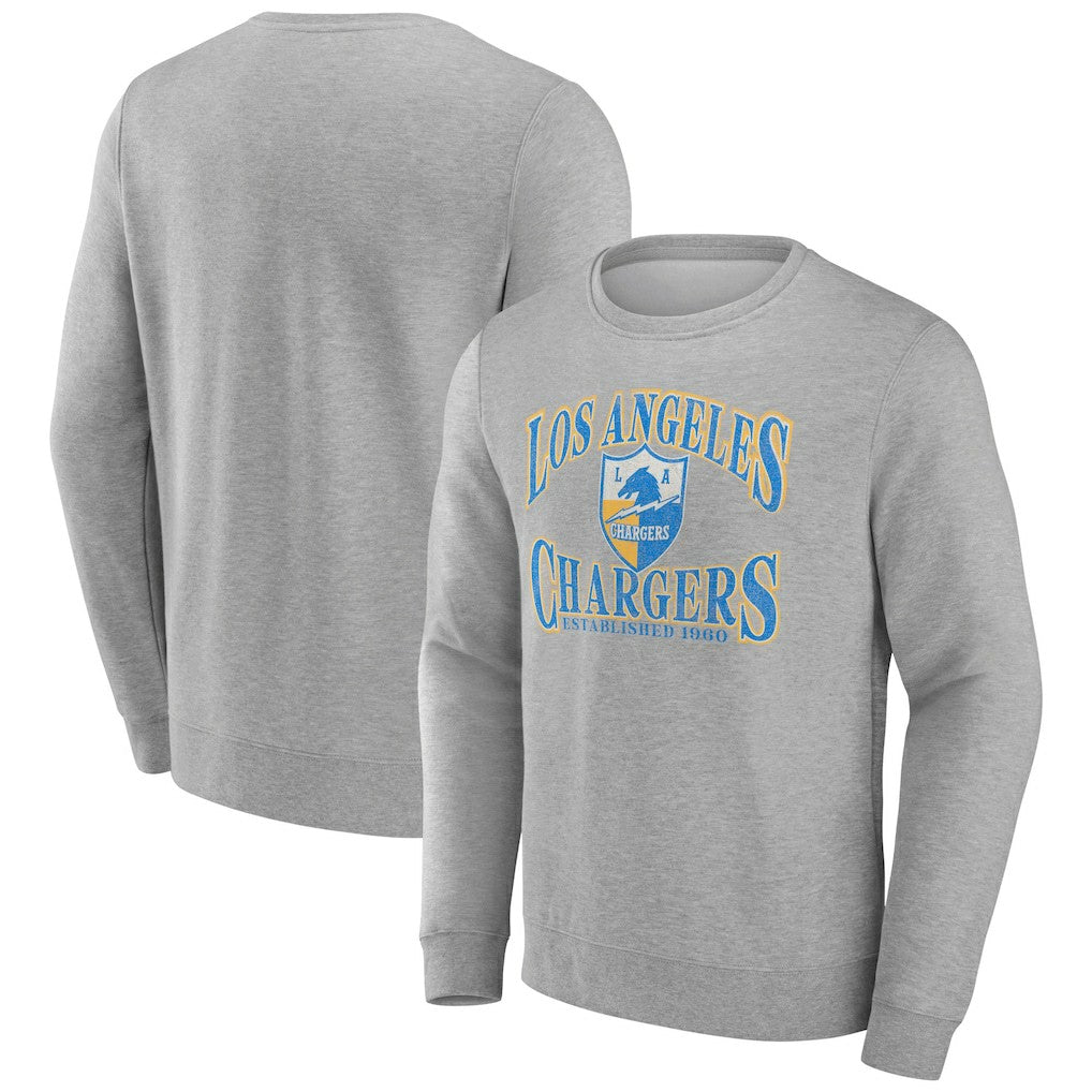 Los Angeles Chargers Playability Pullover Sweatshirt Gray - NFL