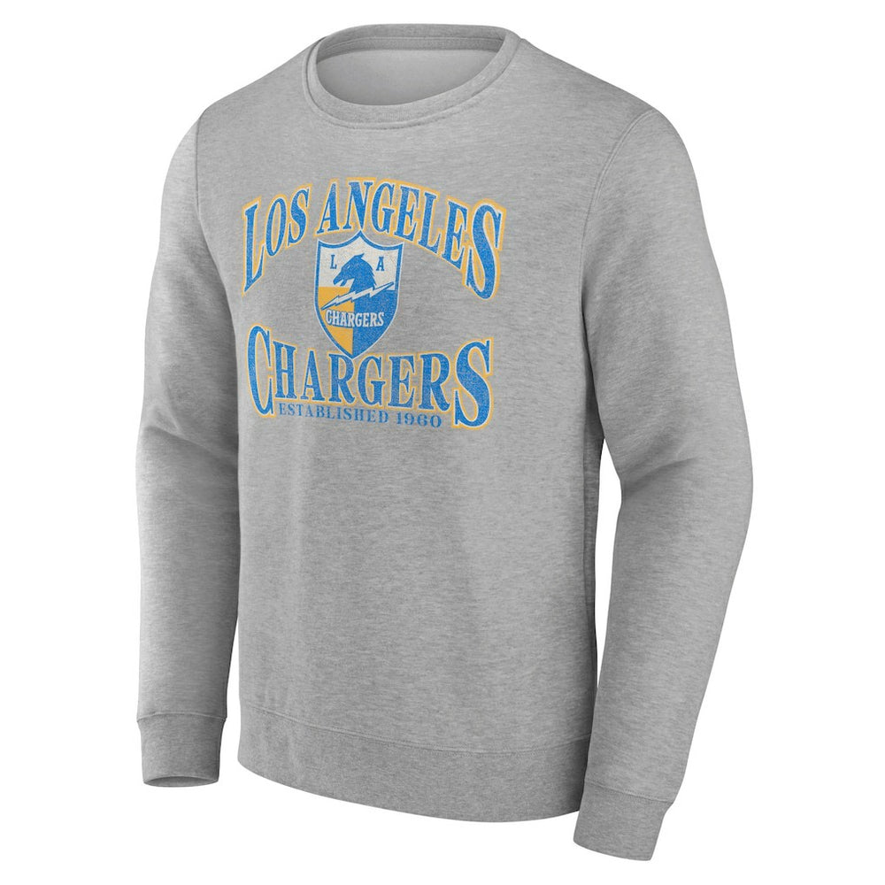 Los Angeles Chargers Playability Pullover Sweatshirt Gray - NFL