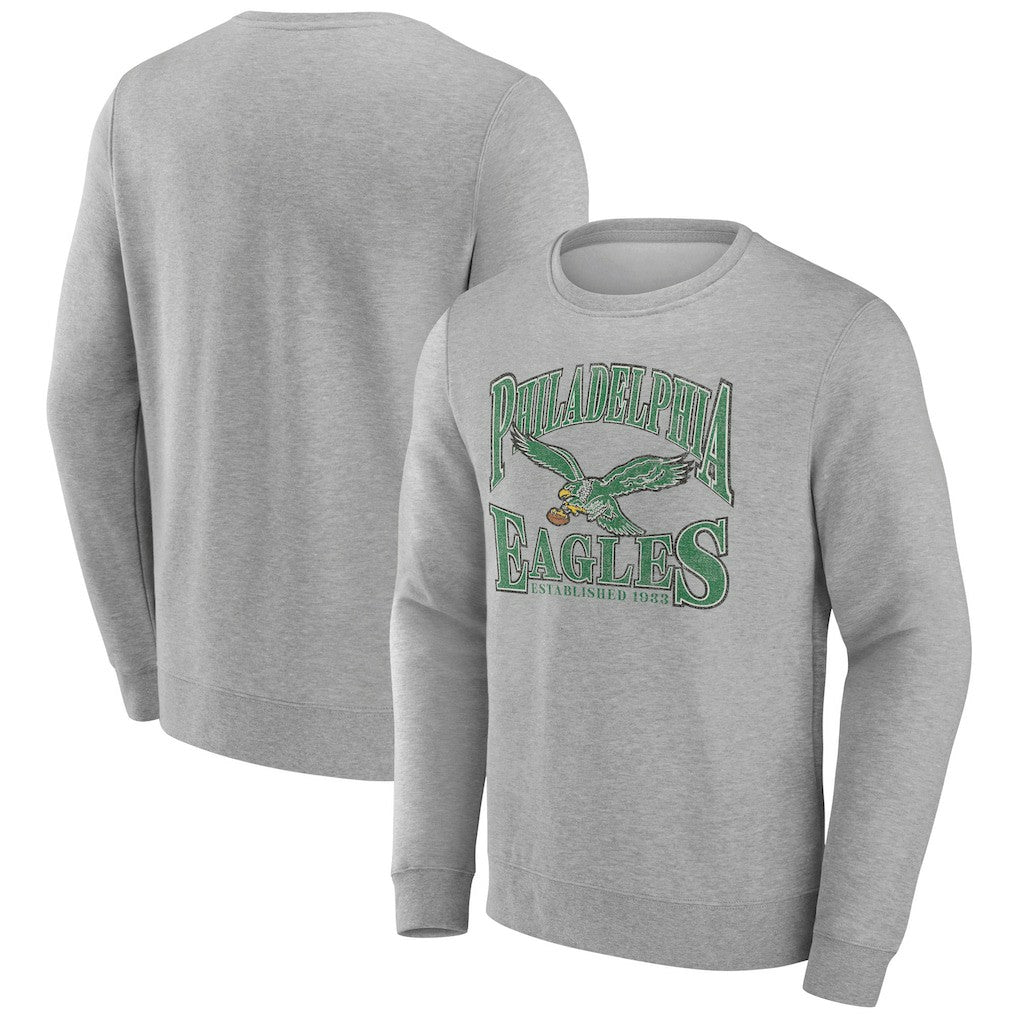 Philadelphia Eagles Playability Pullover Sweatshirt Gray - NFL