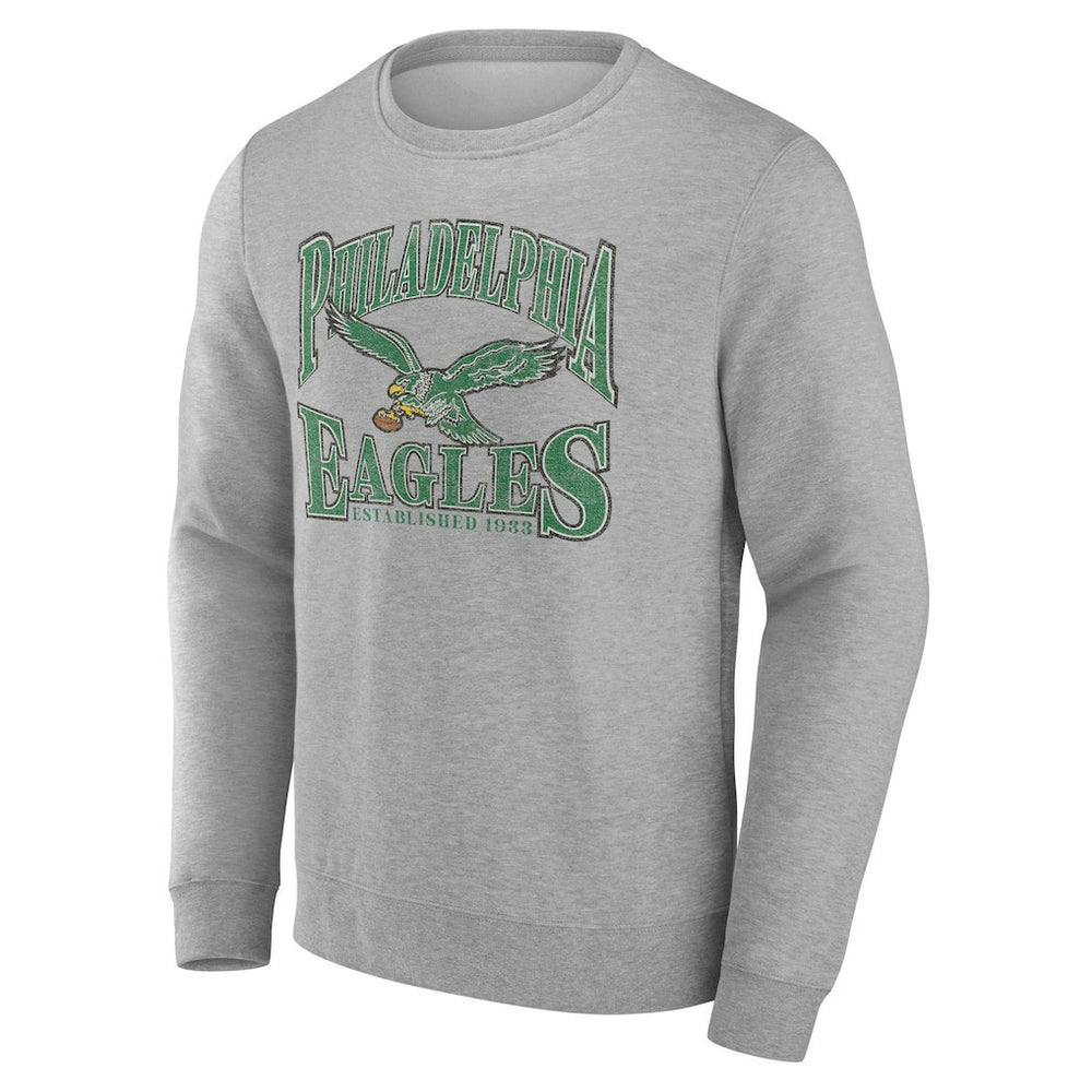 Philadelphia Eagles Playability Pullover Sweatshirt Gray - NFL