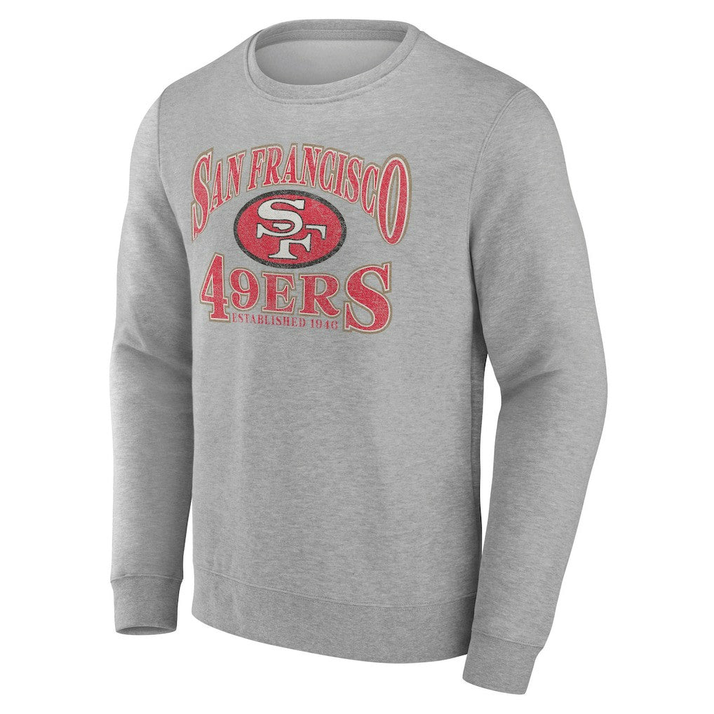 San Francisco 49ers Playability Pullover Sweatshirt Gray - NFL