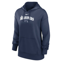 Seattle Mariners Nike Women's Authentic Collection Performance Pullover Hoodie discount