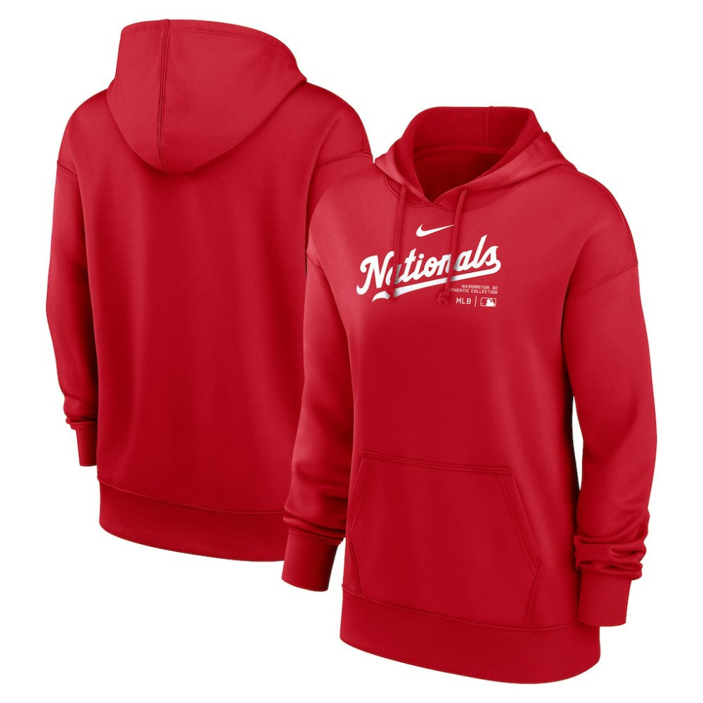 Washington Nationals Nike Women's Authentic Collection Performance Pullover Hoodie Near Me