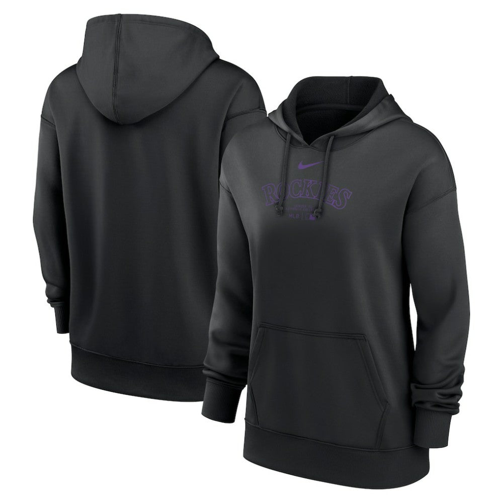 Colorado Rockies Nike Women's Authentic Collection Performance Pullover Hoodie discount