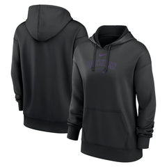 Colorado Rockies Nike Women's Authentic Collection Performance Pullover Hoodie discount