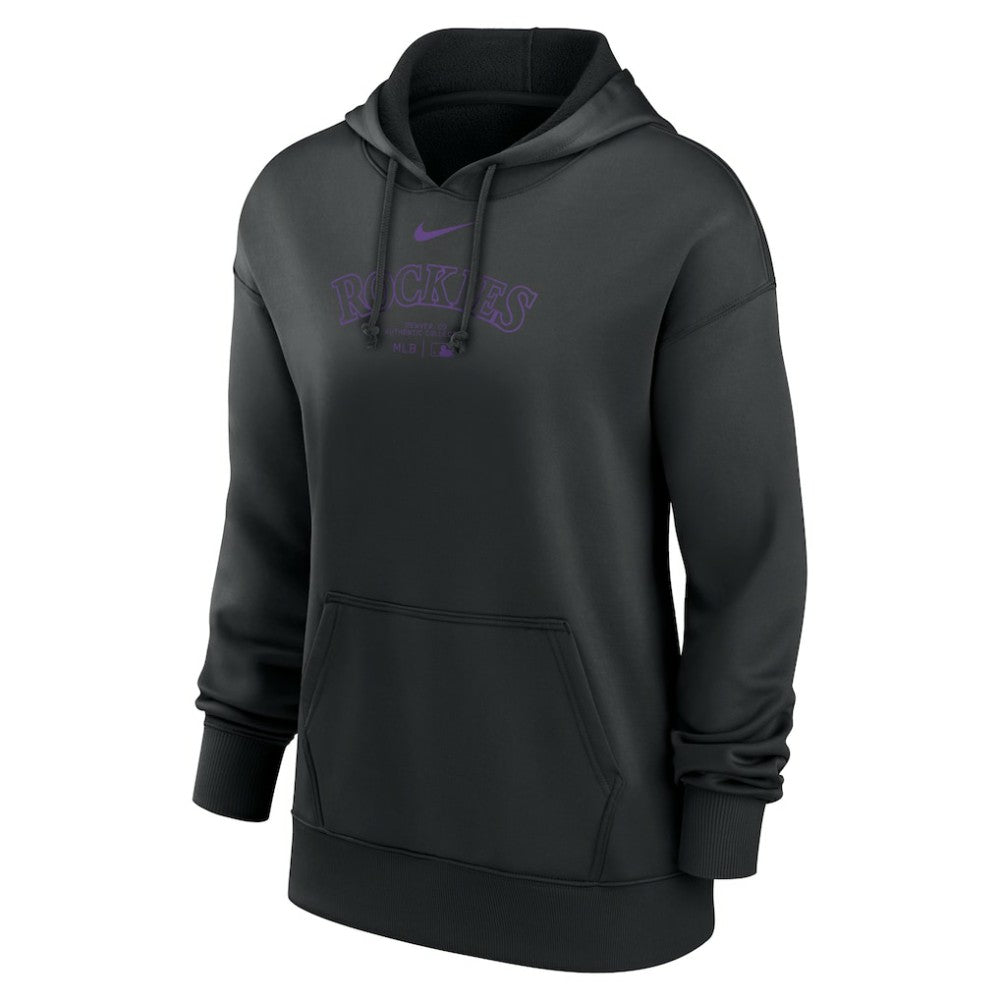 Colorado Rockies Nike Women's Authentic Collection Performance Pullover Hoodie discount