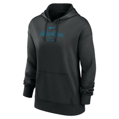 Miami Marlins Nike Women's Authentic Collection Performance Pullover Hoodie Near Me