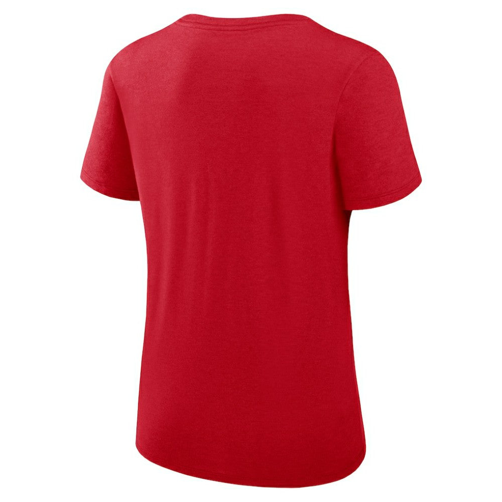 St. Louis Cardinals Nike Women's Authentic Collection Performance Scoop Neck T-Shirt Lifestyle