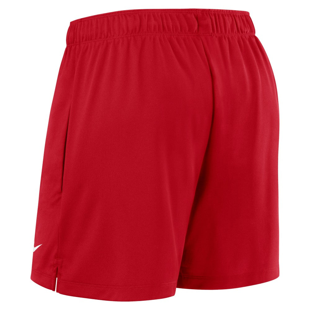 Los Angeles Angels Nike Women's Authentic Collection Knit Shorts On Sale