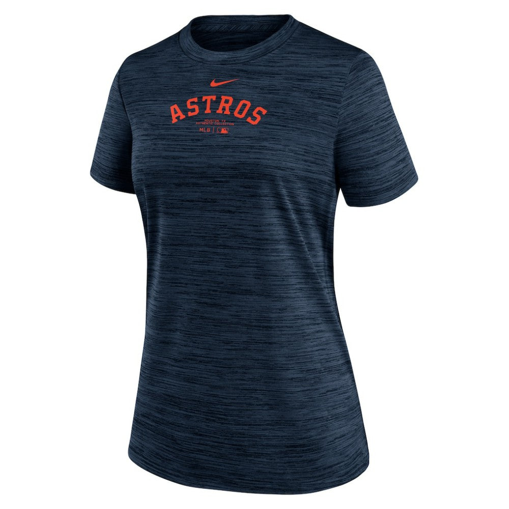Houston Astros Nike Women's Authentic Collection Velocity Performance T-Shirt Clearance