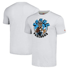 Bryce Young Carolina Panthers Homage Unisex Caricature Player Tri-Blend T-Shirt Ash - NFL