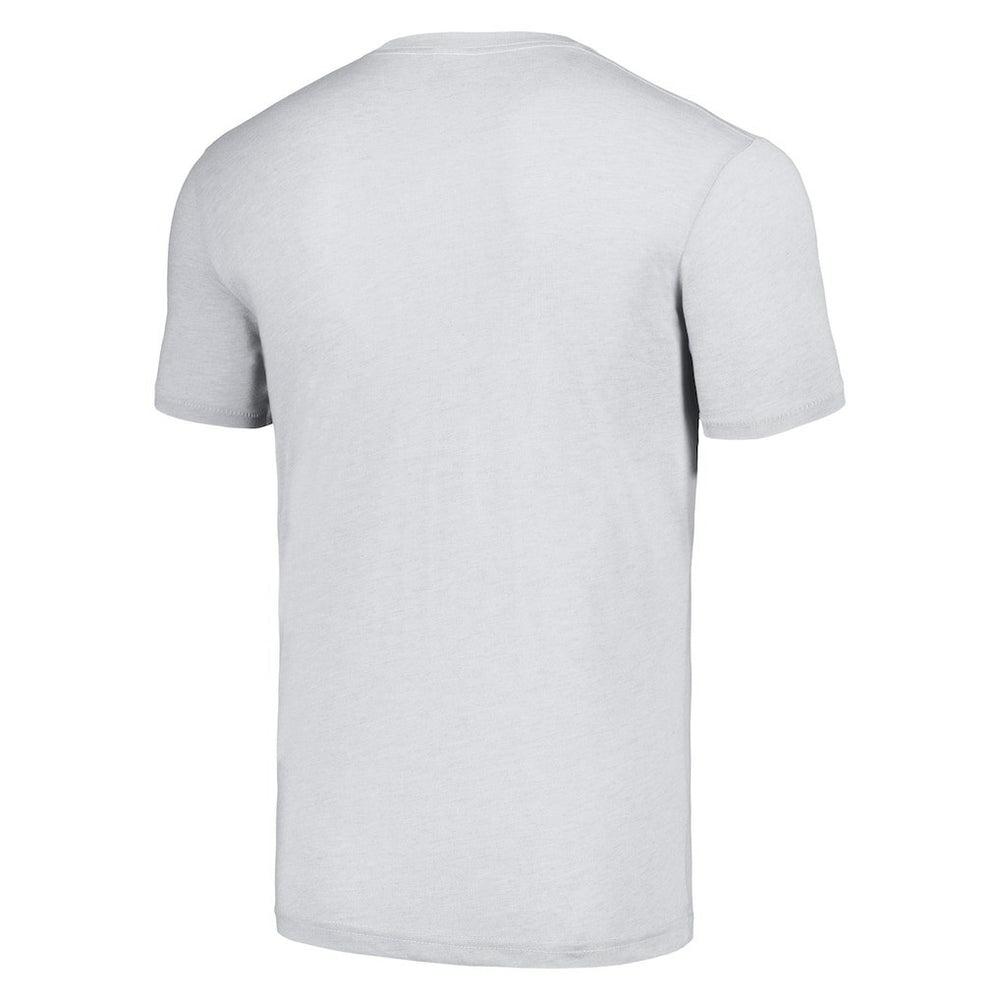 Bryce Young Carolina Panthers Homage Unisex Caricature Player Tri-Blend T-Shirt Ash - NFL