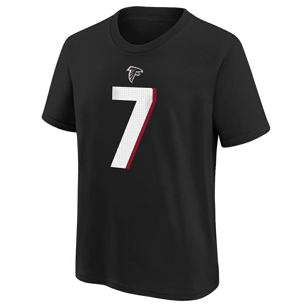 Bijan Robinson Atlanta Falcons Youth Player Name & Number T-Shirt Black - Nike
