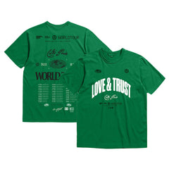 Mitchell & Ness - Boston Celtics Bleacher Report x  Unisex World Tour T-Shirt - Kelly Green