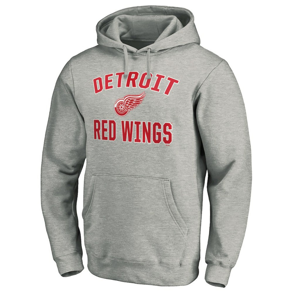 Detroit Red Wings - Victory Arch Pullover Hoodie Gray