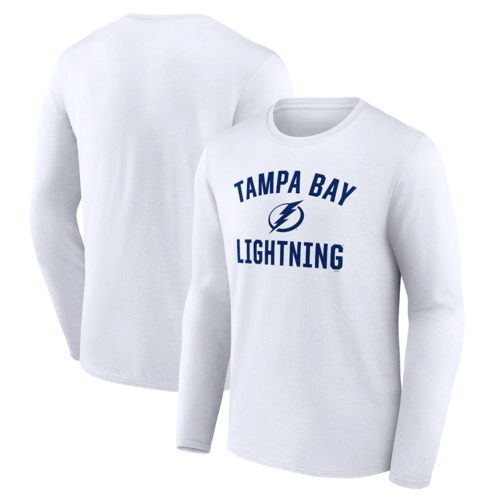 Tampa Bay Lightning - Victory Arch Long Sleeve T-Shirt White