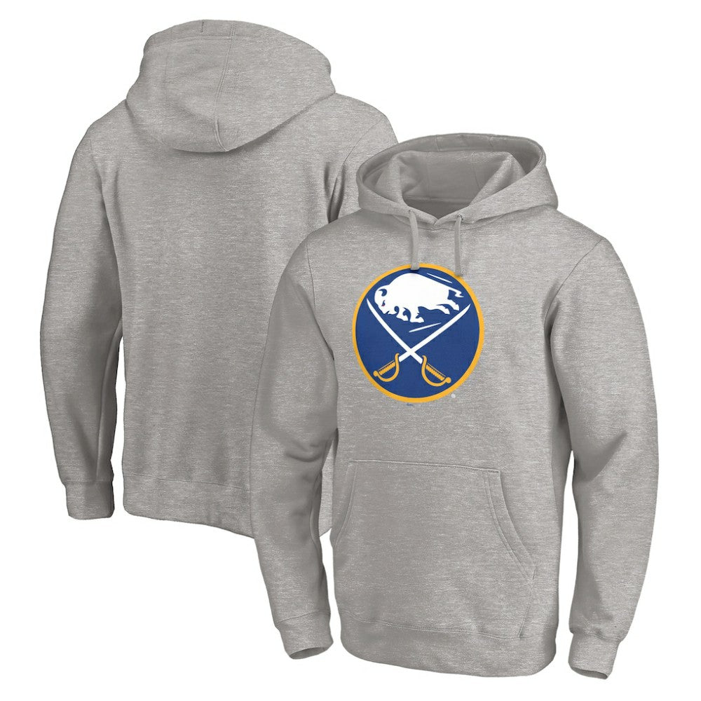 Buffalo Sabres - Primary Logo Pullover Hoodie Gray