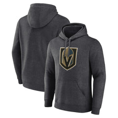 Vegas Golden Knights Primary Logo Pullover Hoodie Charcoal