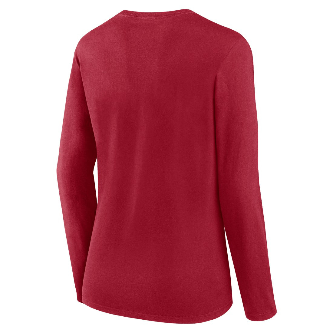 Tampa Bay Buccaneers Women's Plus Size Foiled Play Long Sleeve T-Shirt Red - Fanatics