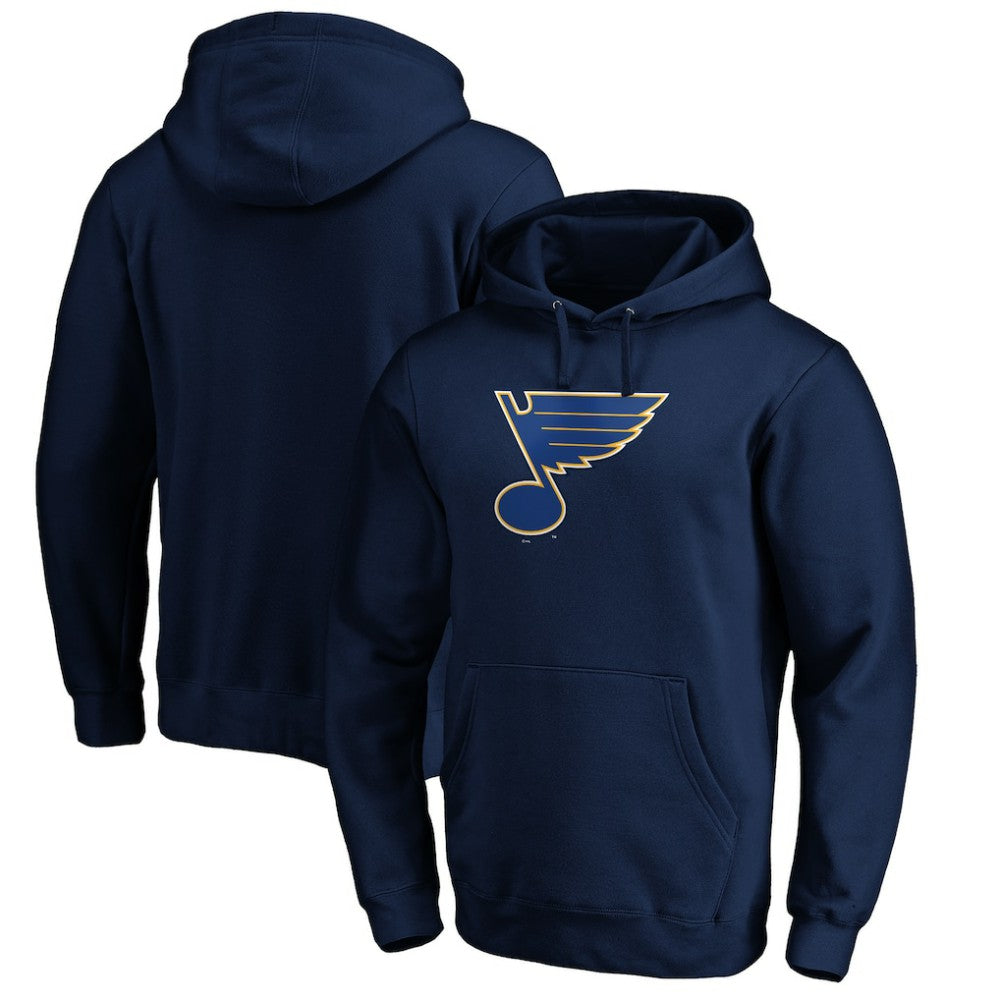 St. Louis Blues - Primary Logo Pullover Hoodie Navy