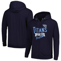 Tennessee Titans Starter Domestic Post Season Full-Zip Hoodie Navy - NFL