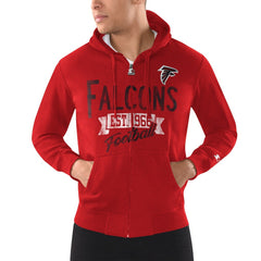 Atlanta Falcons Starter Domestic Post Season Full-Zip Hoodie Red - NFL