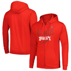 Tampa Bay Buccaneers Starter Domestic Post Season Full-Zip Hoodie Red - NFL