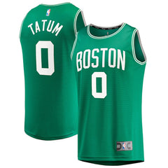 Fanatics - Jayson Tatum Boston Celtics Fast Break Replica Jersey - Icon Edition - Kelly Green